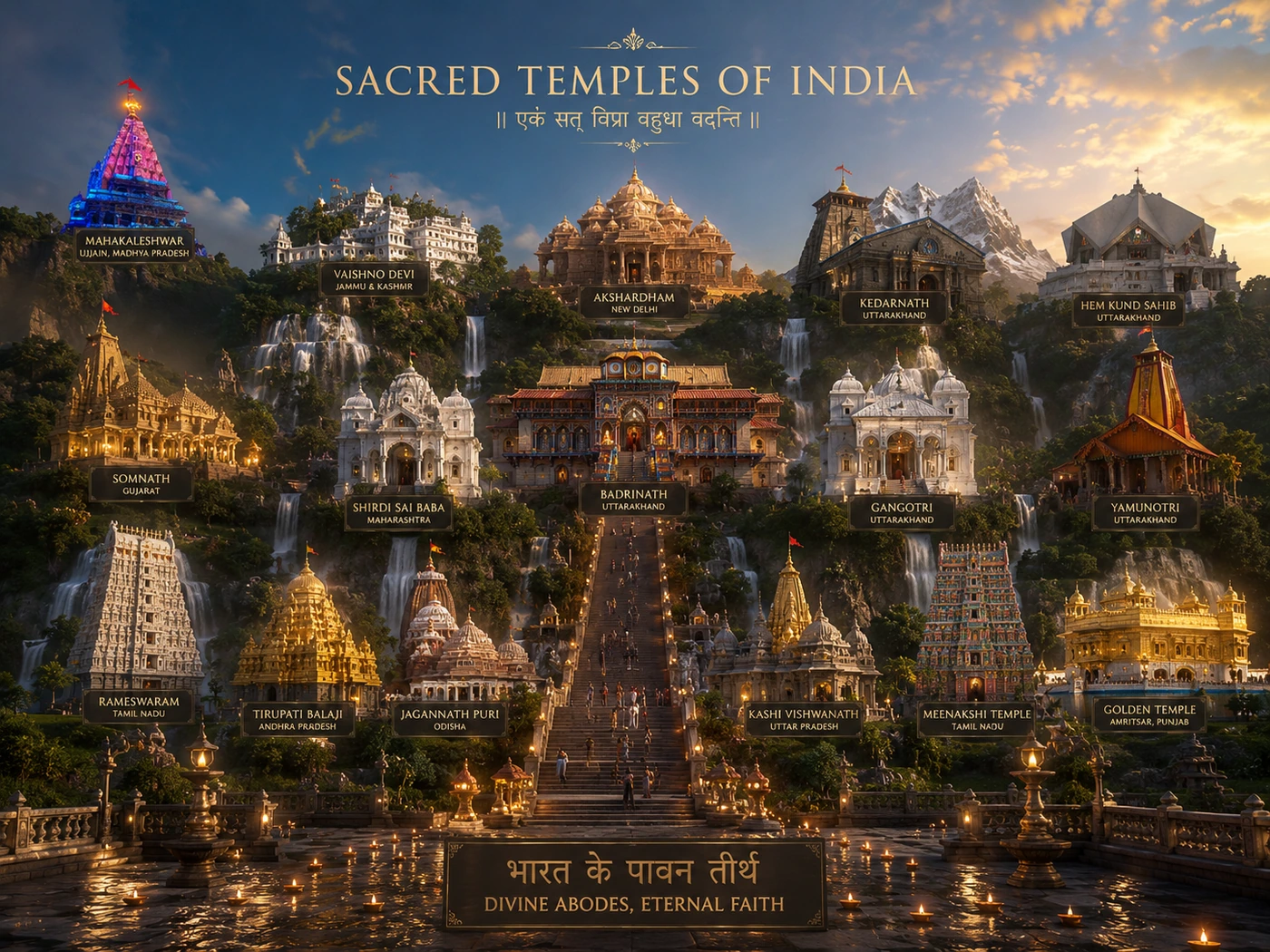 Sacred Temple Darshan